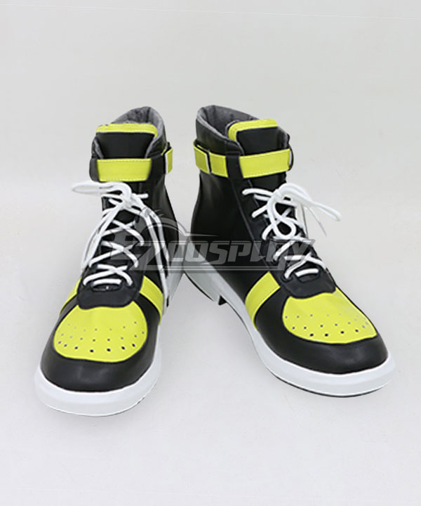 Black yellow shoes discount