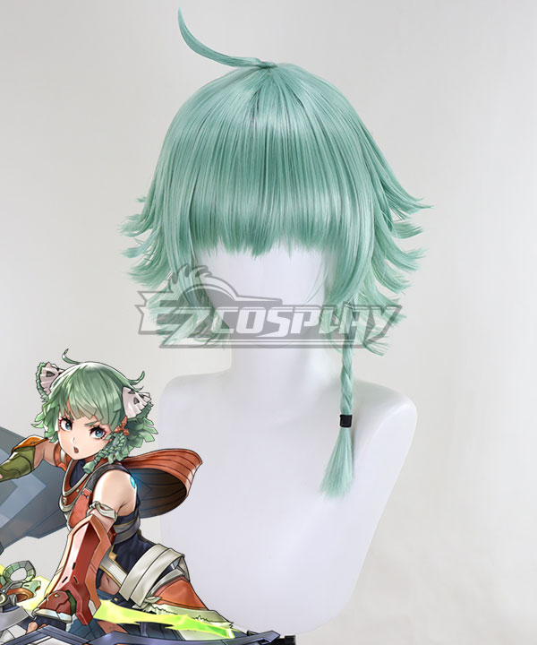Xenoblade Chronicles 3 Yuzuriha Green Cosplay Wig