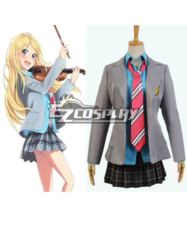 

Your Lie in April Kaori Miyazono Cosplay Costume