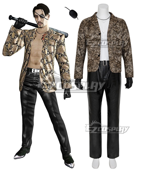 Yakuza Goro Majima Cosplay Costume