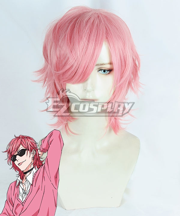 Yarichin Bitch Club Ayato Yuri Pink Cosplay Wig