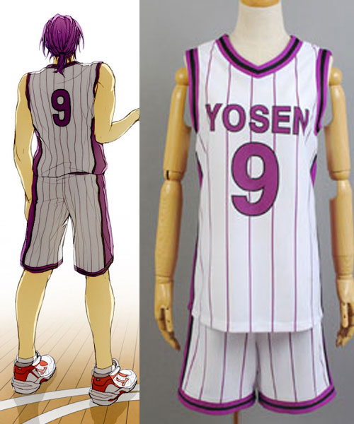 

Kuroko's Basketball Yosen jersey cosplay costume