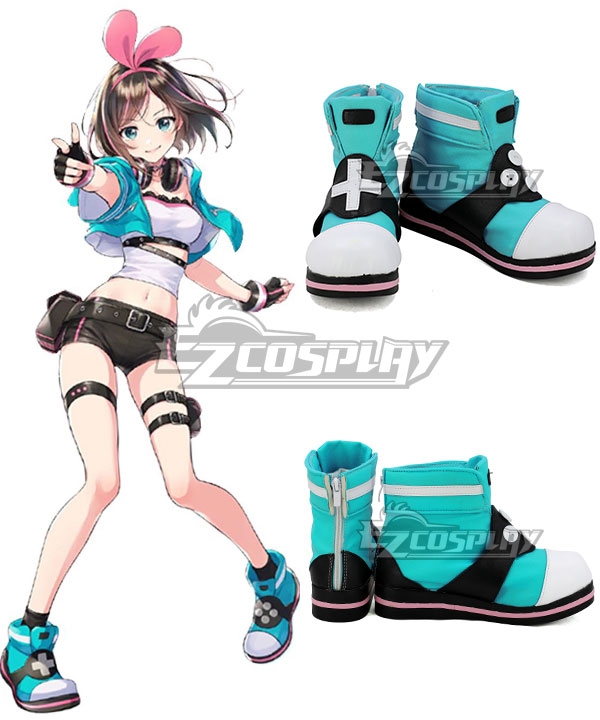 

YouTuber Kizuna AI A.I.Channel A.I.Games Blue Cosplay Shoes