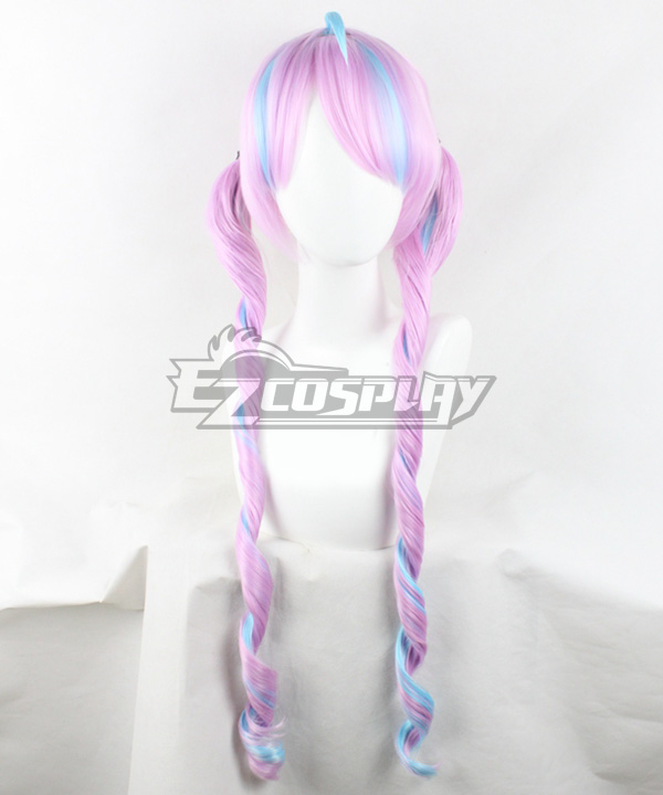 YouTuber Vtuber Minato Aqua Pink Blue Cosplay Wig