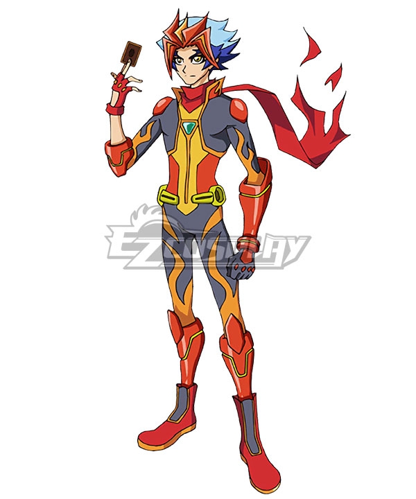 

Yu-Gi-Oh! VRAINS Soulburner Takeru Homura Cosplay Costume