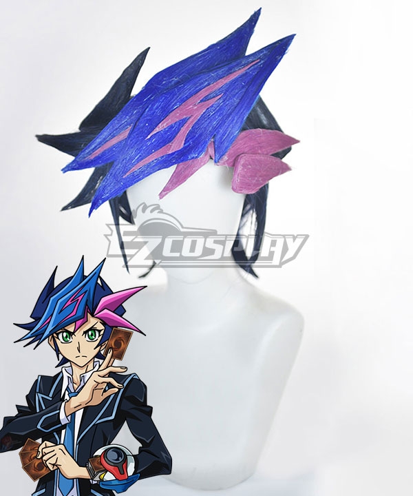 Yu-Gi-Oh! VRAINS Yusaku Fujiki Playmaker Blue Cosplay Wig