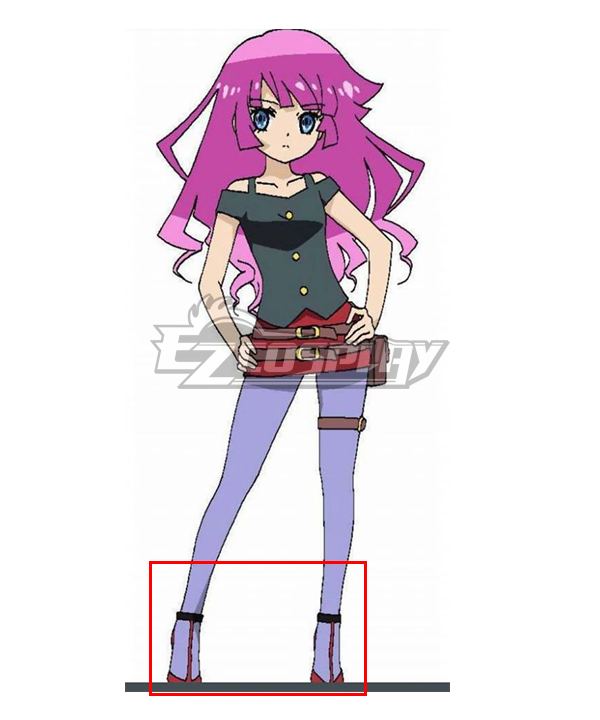 Yu-Gi-Oh! Yugioh Sevens Romin Kirishima Blue Cosplay Shoes
