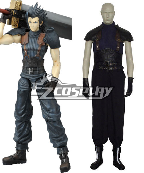 Crisis Core:Final Fantasy VII Zack Fair Cosplay Costume
