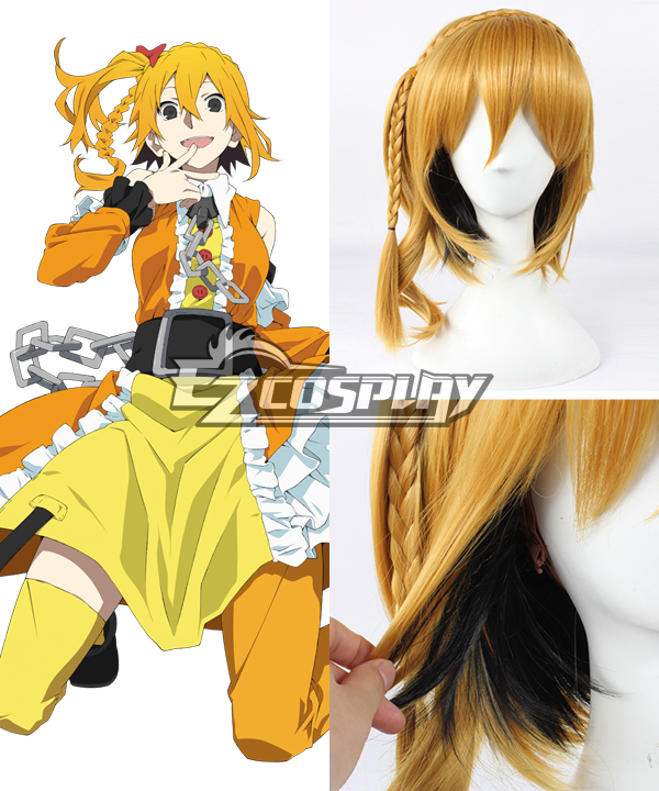 Mekakucity actors Kagerou Project NO.5 Kisaragi Momo Cosplay Wig 338J