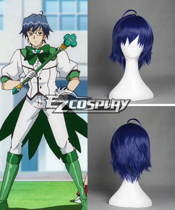 SHOW BY ROCK!! Mashumairesh!! Delmin Blue Cosplay Wig