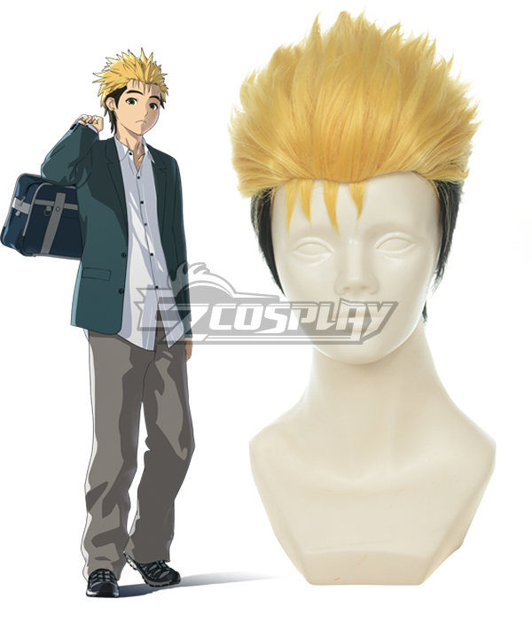 

Ajin Demi Human Kaito Short Yellow and Black Cosplay Wig 404A