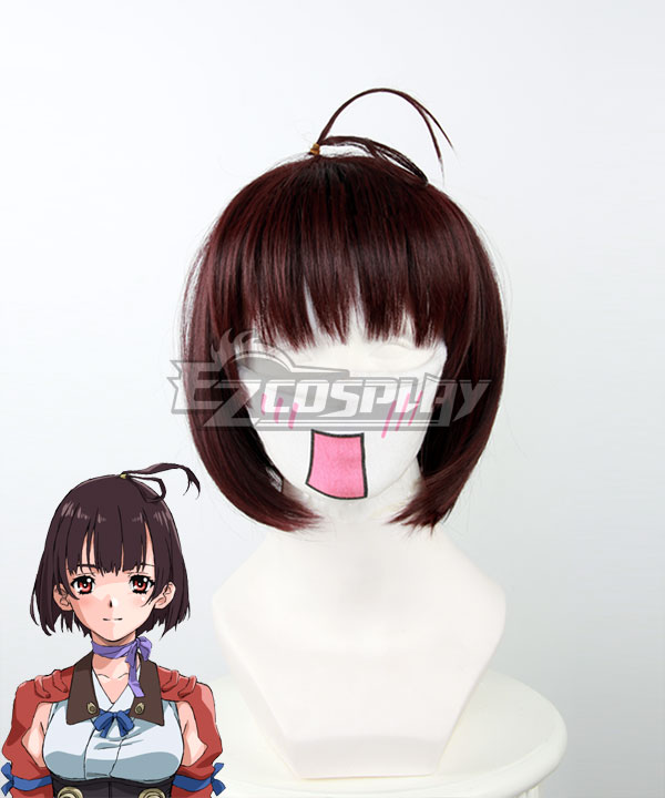 

Kabaneri of the Iron Fortress Mumei Red Cosplay Wig 403A