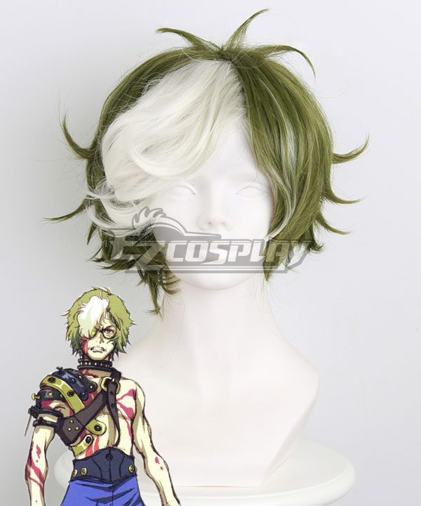 

Kabaneri of the Iron Fortress Ikoma Dark Green Cosplay Wig 403B