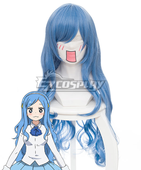 Himouto! Umaru-chan Sylphynford Tachibana Blue Cosplay Wig 393C