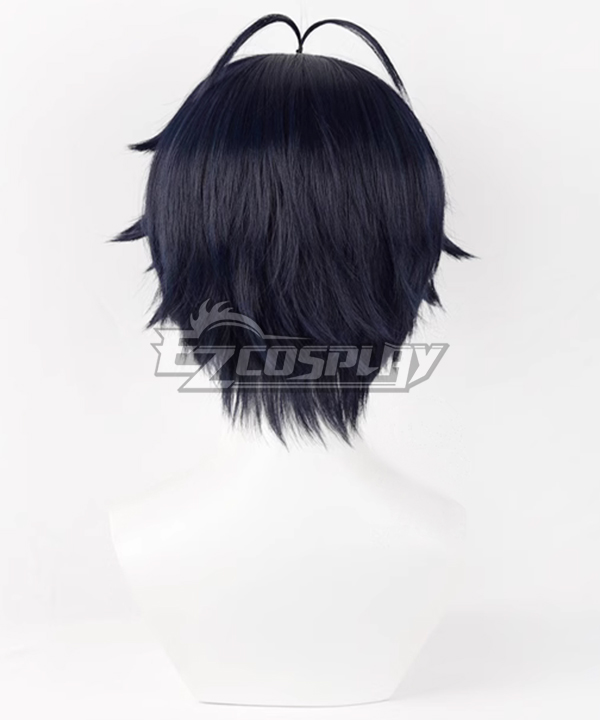 Zenless Zone Zero Asaba Harumasa Black Cosplay Wig