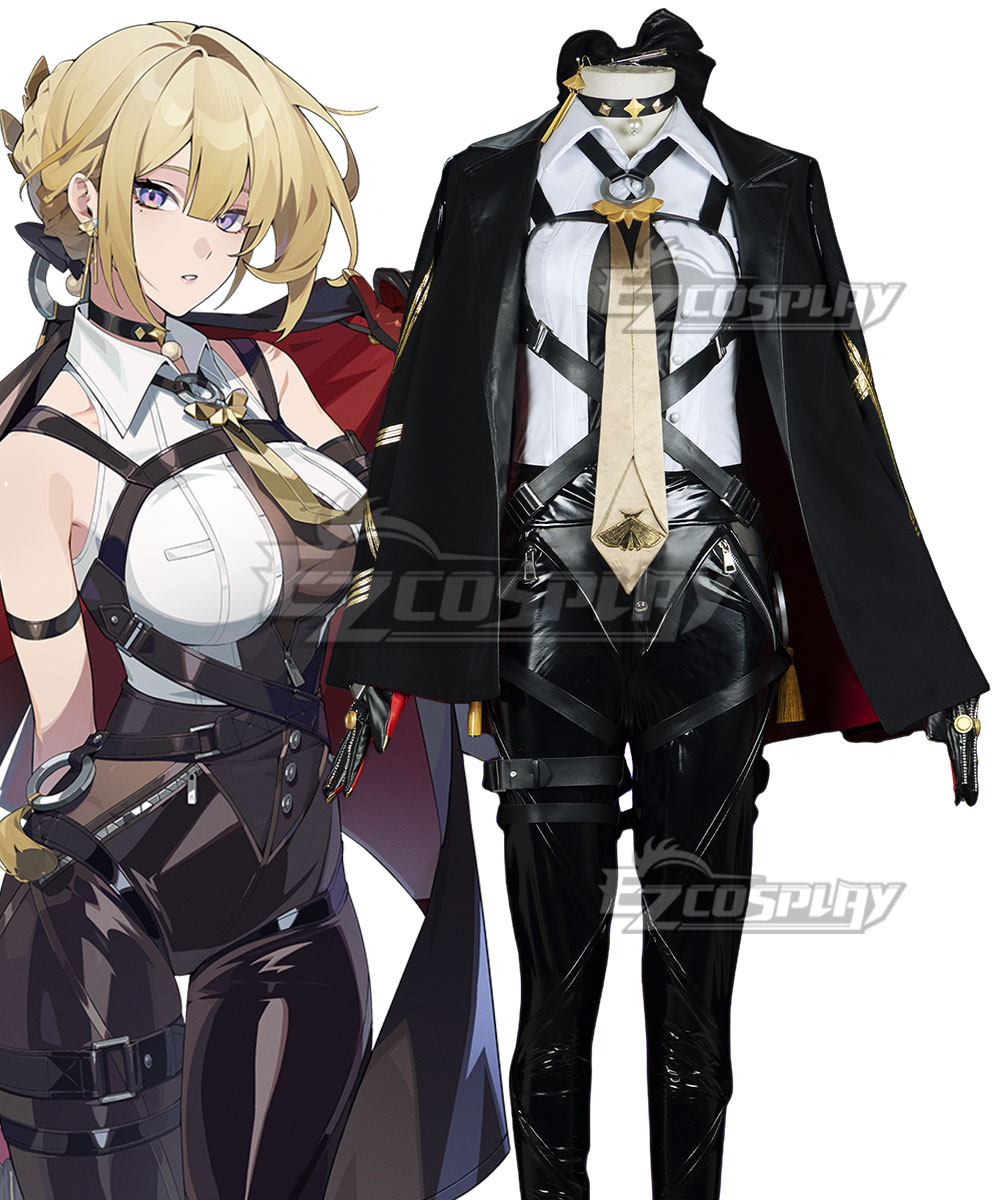Zenless Zone Zero Evelyn Chevalier Black Cosplay Costume