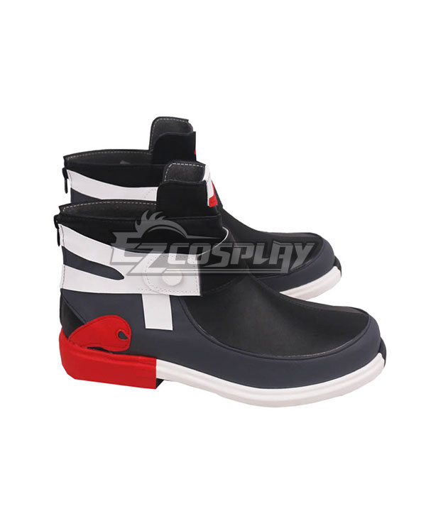 いけぴょん Zenless Zone Zero Gentle House Billy The Kid Black Cosplay Shoes
