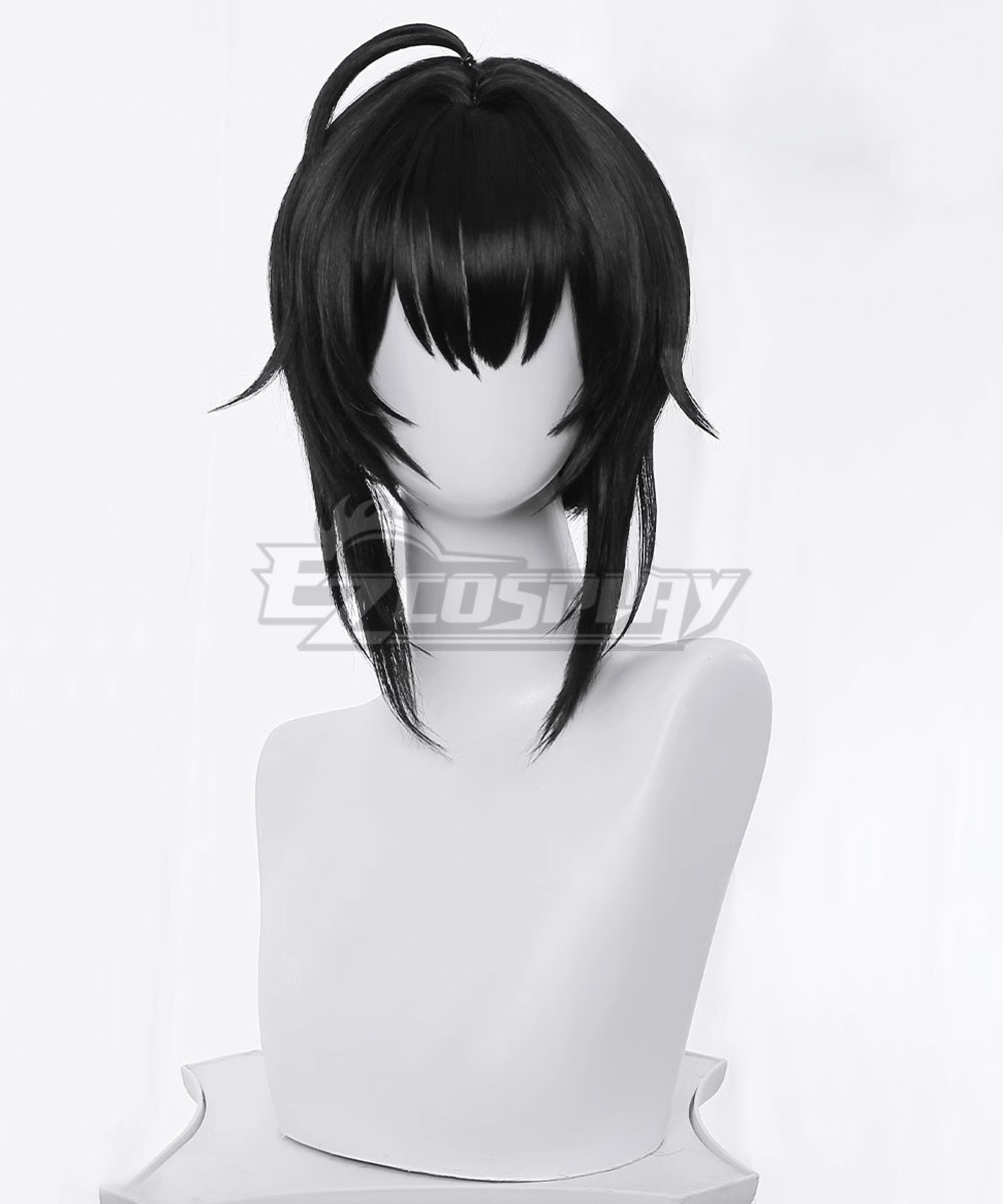 Zenless Zone Zero Grace Howard Black Cosplay Wig