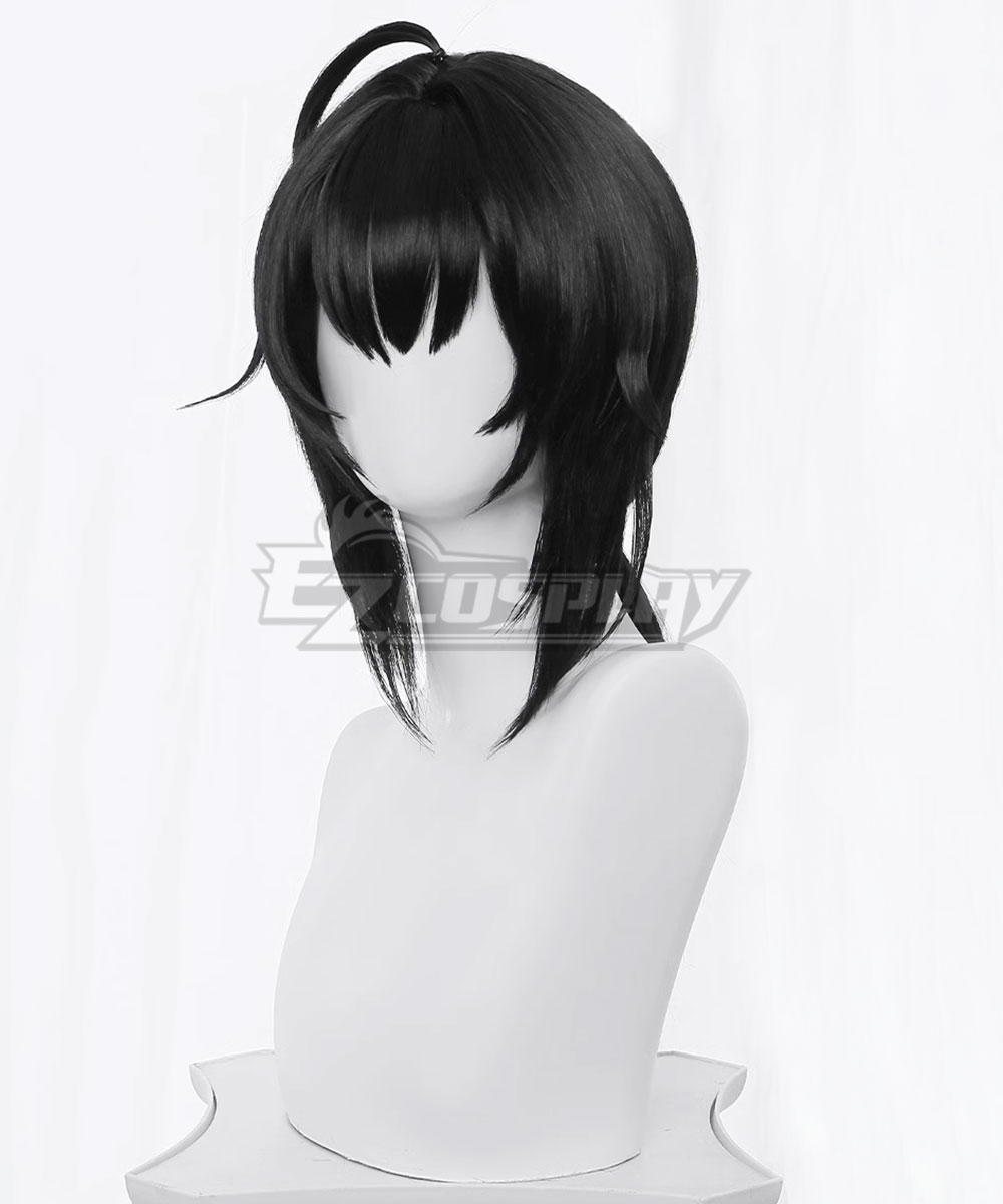 Zenless Zone Zero Grace Howard Black Cosplay Wig