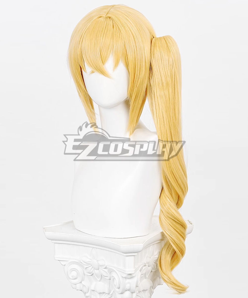 Lucy　1225 Zenless Zone Zero Lucy Yellow Cosplay Wig
