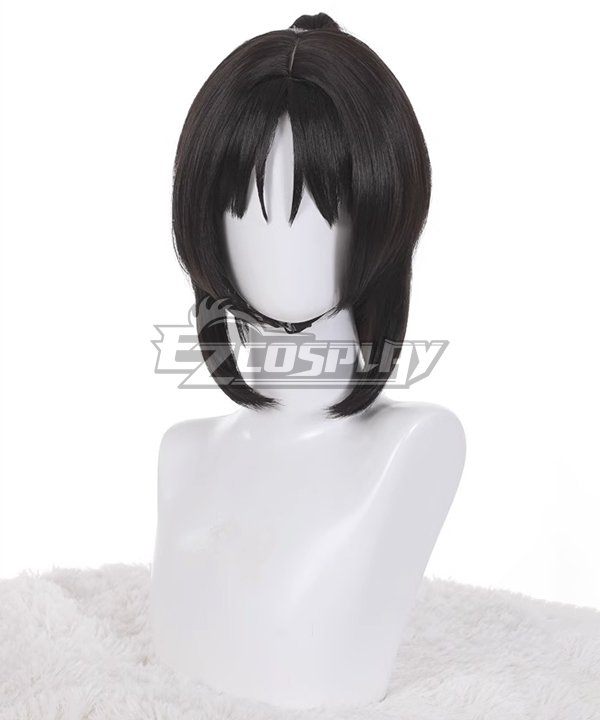 Zenless Zone Zero Nekomiya Mana Black Cosplay Wig