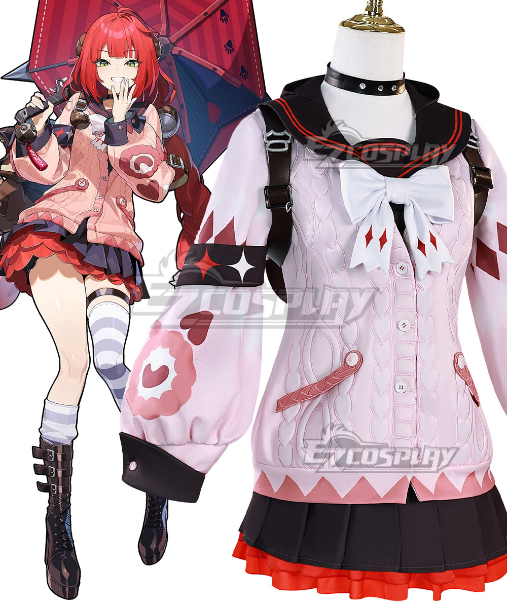 Zenless Zone Zero Ukinami Yuzuha Cosplay Costume