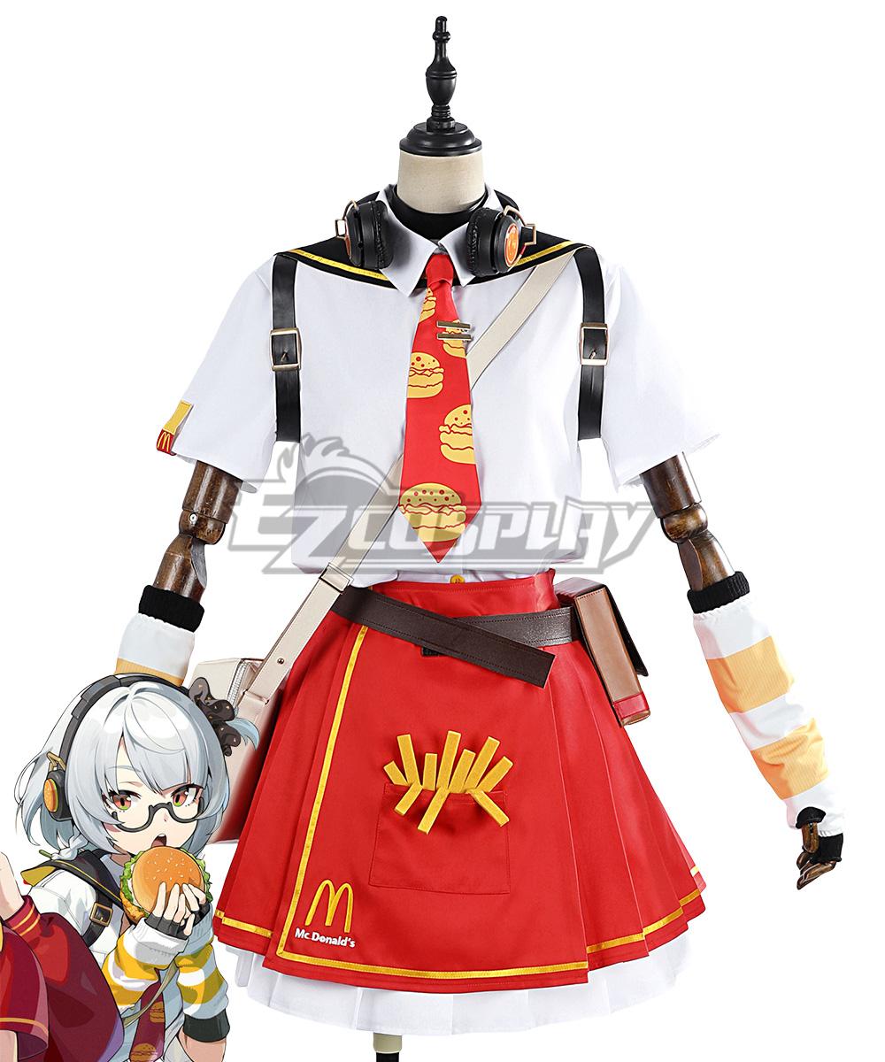 Zenless zone zero X Mcdonald's ZZZ Anby Demara Cosplay Costume