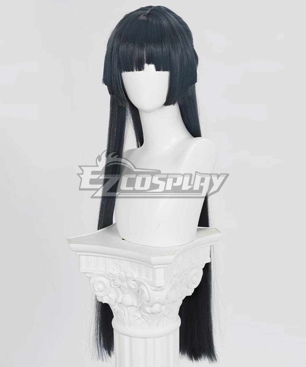 人気ブランド Zenless Zone Zero ZZZ Astra Yao Black Cosplay Wig クリスマス