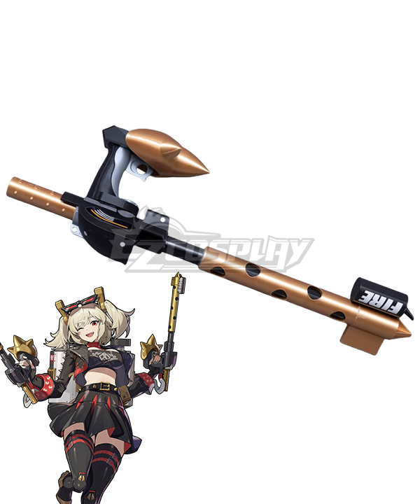Zenless Zone Zero ZZZ Burnice Weapon Cosplay Weapon Prop