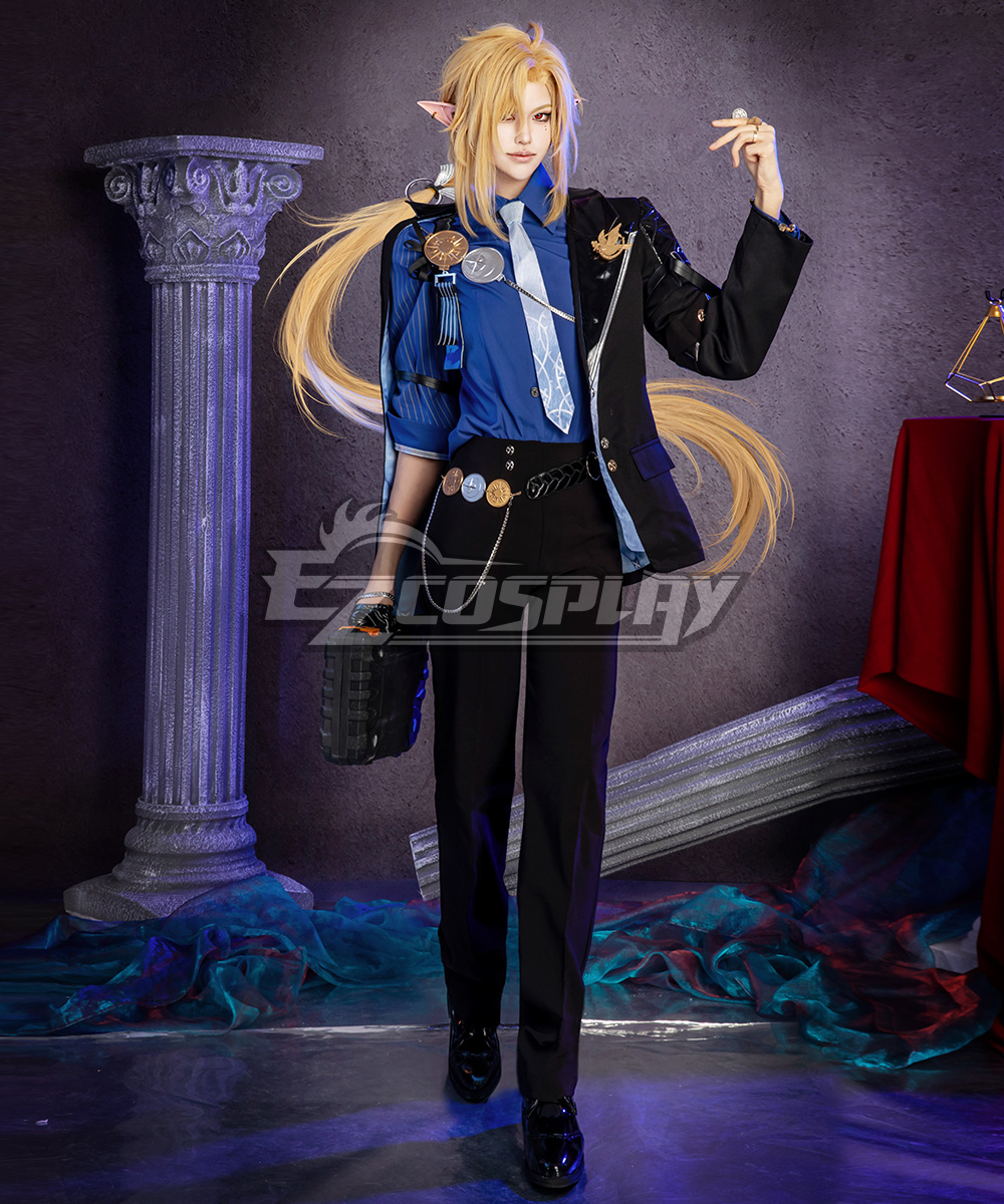 Zenless Zone Zero ZZZ Hugo Vlad Black Cosplay Costume