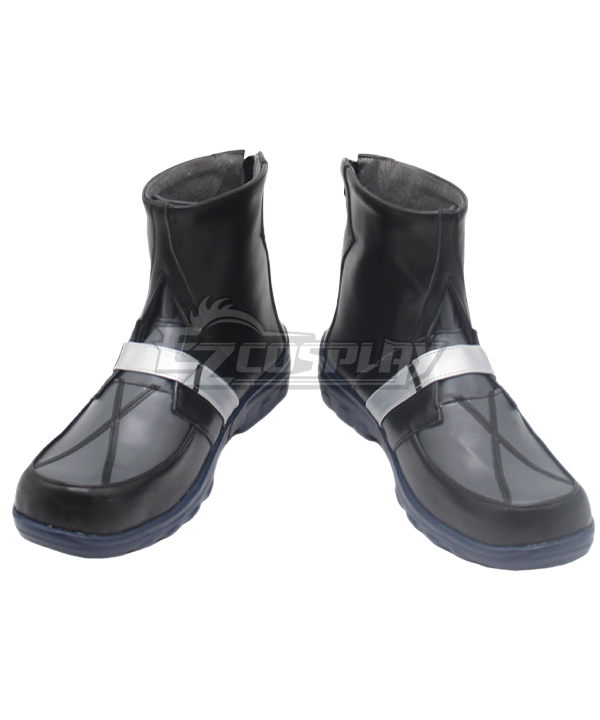 Zenless Zone Zero ZZZ Seth Lowell Black Cosplay Shoes
