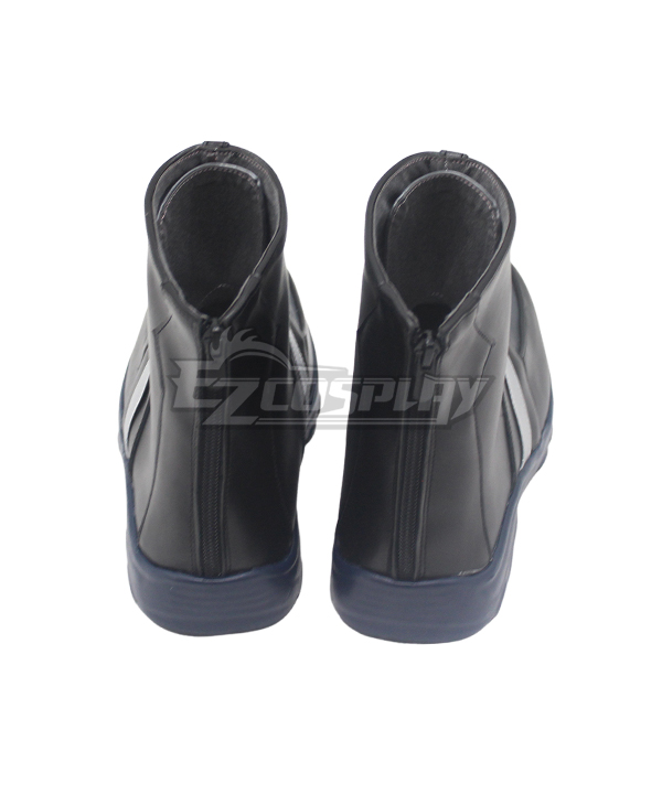 Zenless Zone Zero ZZZ Seth Lowell Black Cosplay Shoes