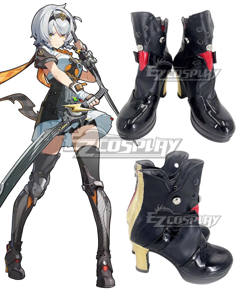 キルイ Zenless Zone Zero ZZZ Silver Soldier - Anby Cosplay Shoes