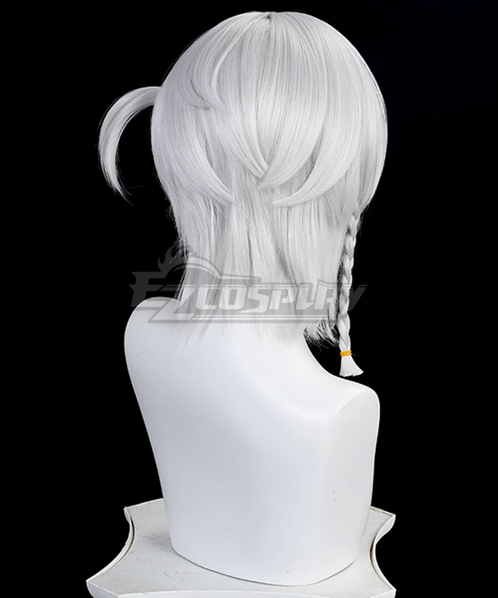 Zenless Zone Zero ZZZ Silver Soldier - Anby White Cosplay Wig