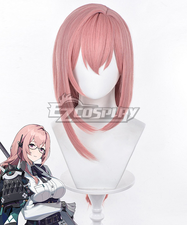 Zenless Zone Zero ZZZ Tsukishiro Yanagi Pink Cosplay Wig