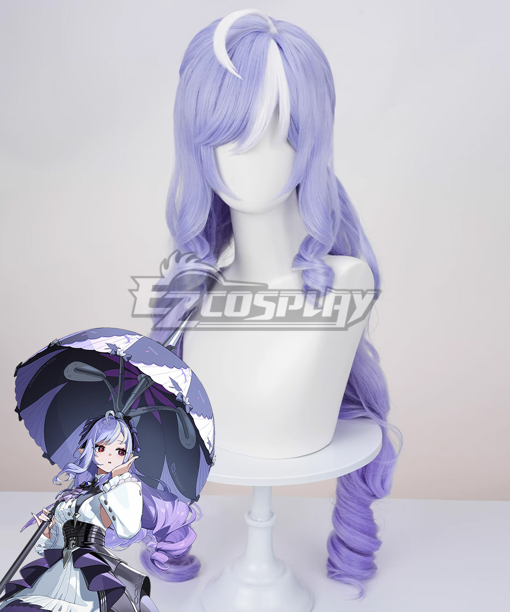 Zenless Zone Zero ZZZ Vivian Purple Cosplay Wig
