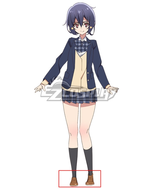 Zombieland Saga Mizuno Ai Light Grown Cosplay Shoes