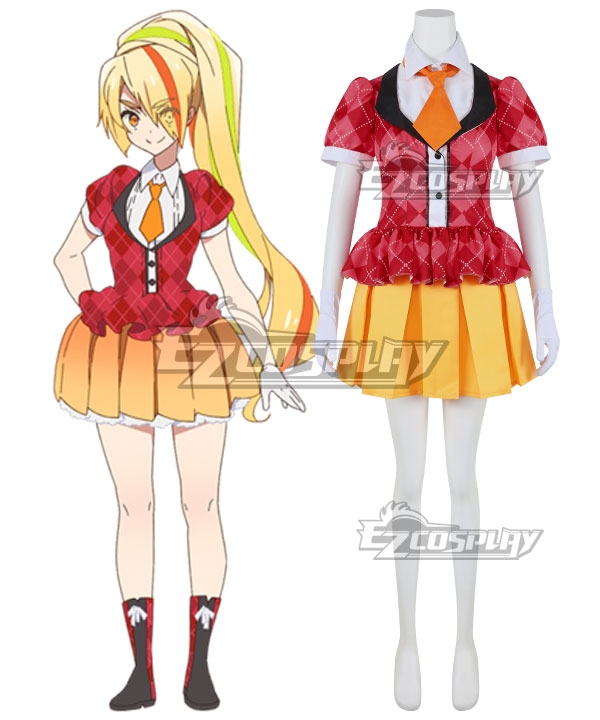 

Zombieland Saga Nikaidou Saki Idol Outfits Cosplay Costume