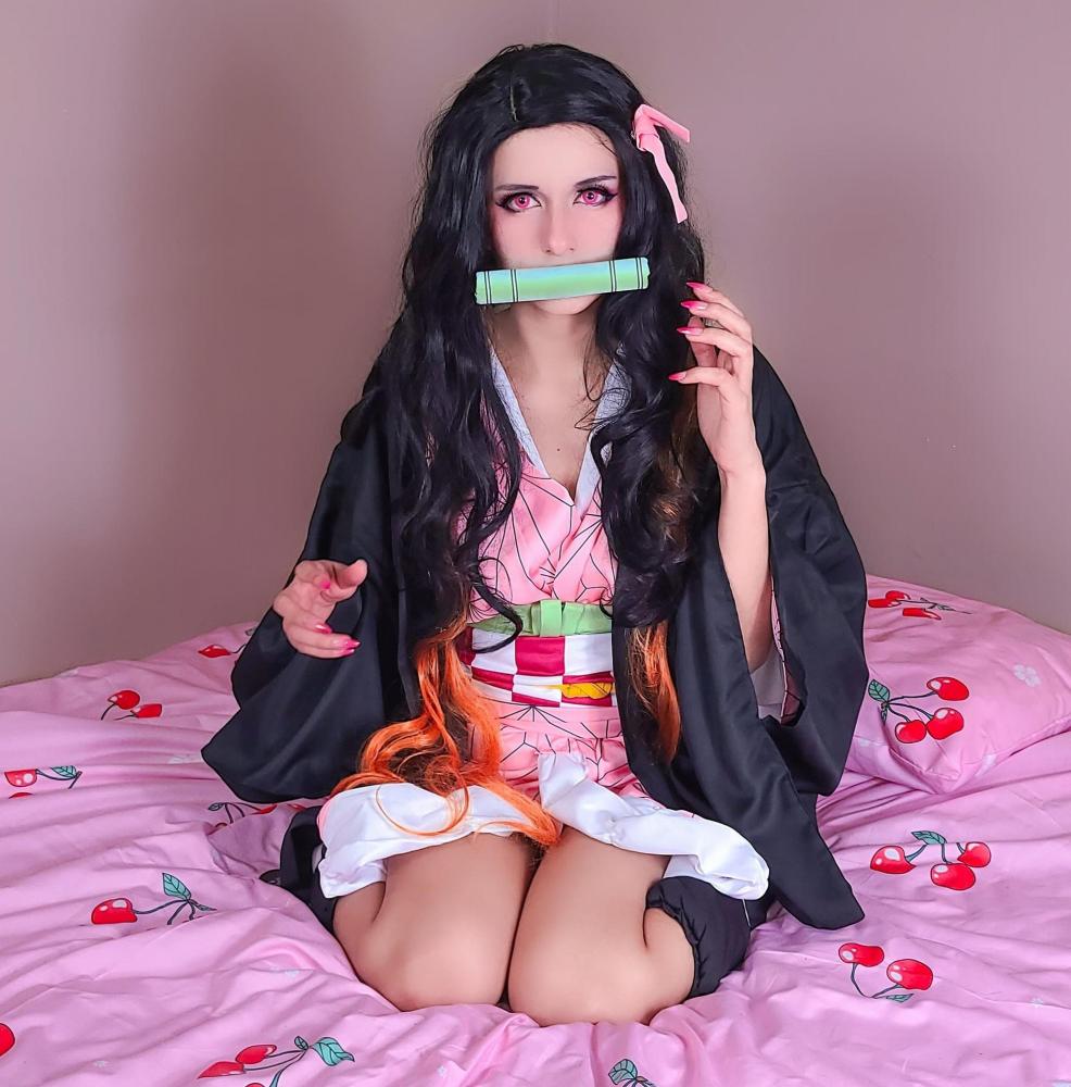 Nezuko Cosplay Demon Slayer