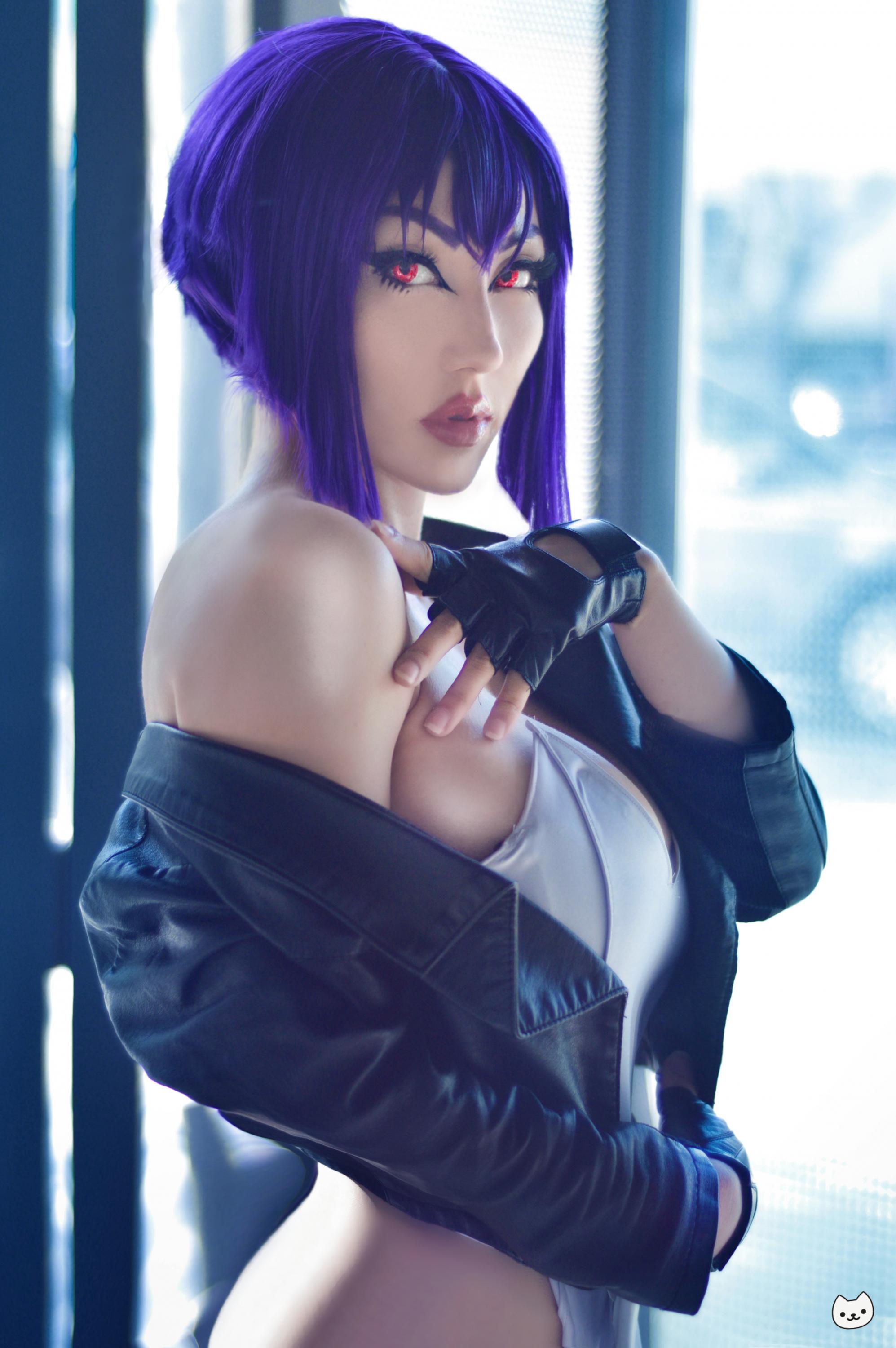 Motoko from Ghost in the Shell
