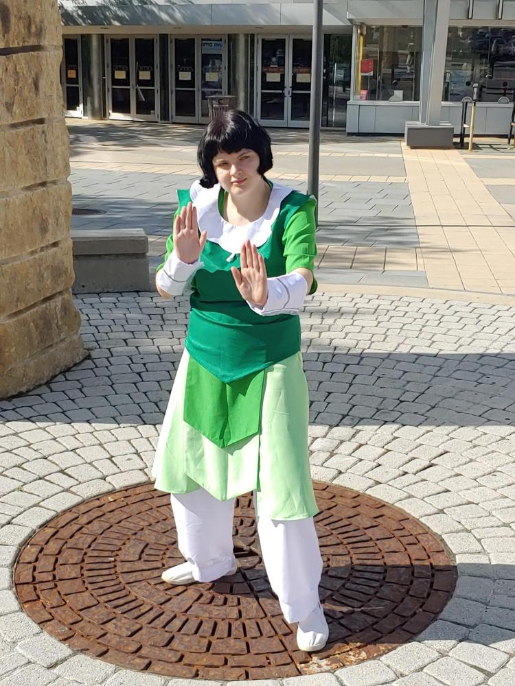 opal beifong from the legend of korra