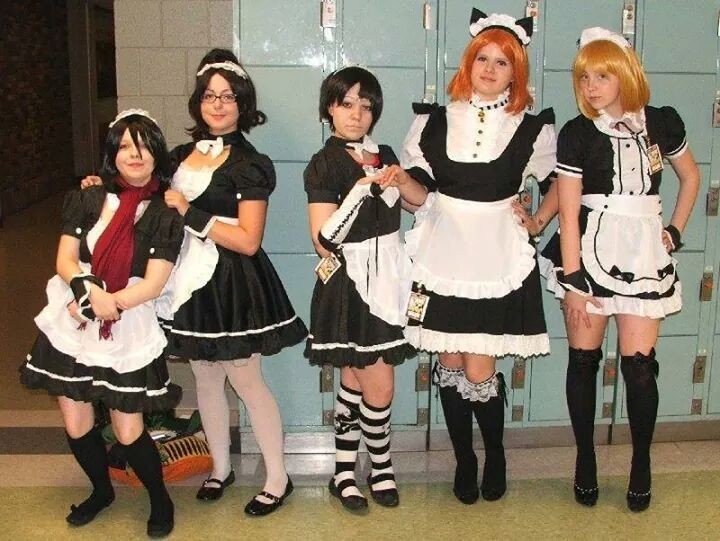 Attack on Titan Maids.