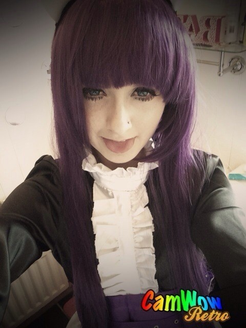 Goth Annie cosplay