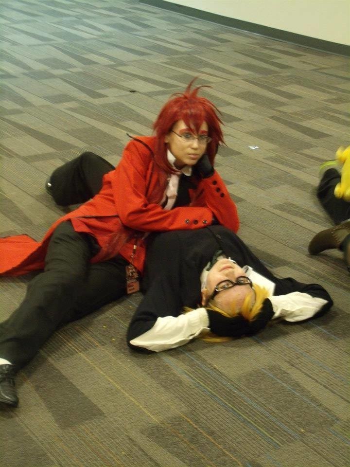 Grell and Ronald's relationship.