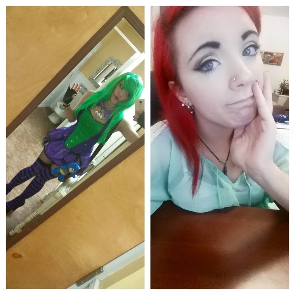 in and out of cosplay c: