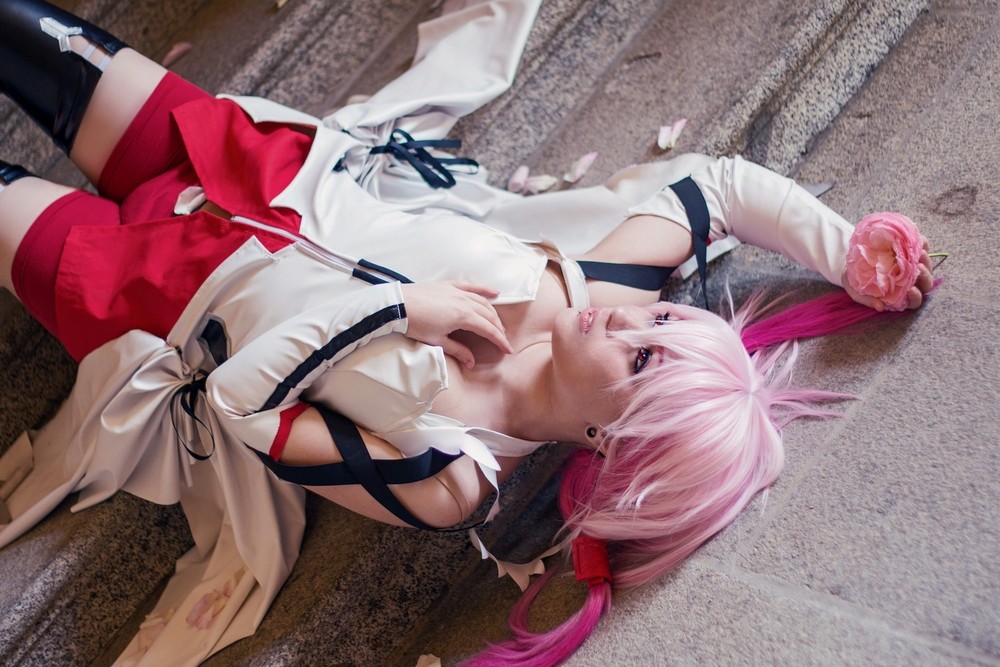 Inori Yuzuriha from Guilty Crown