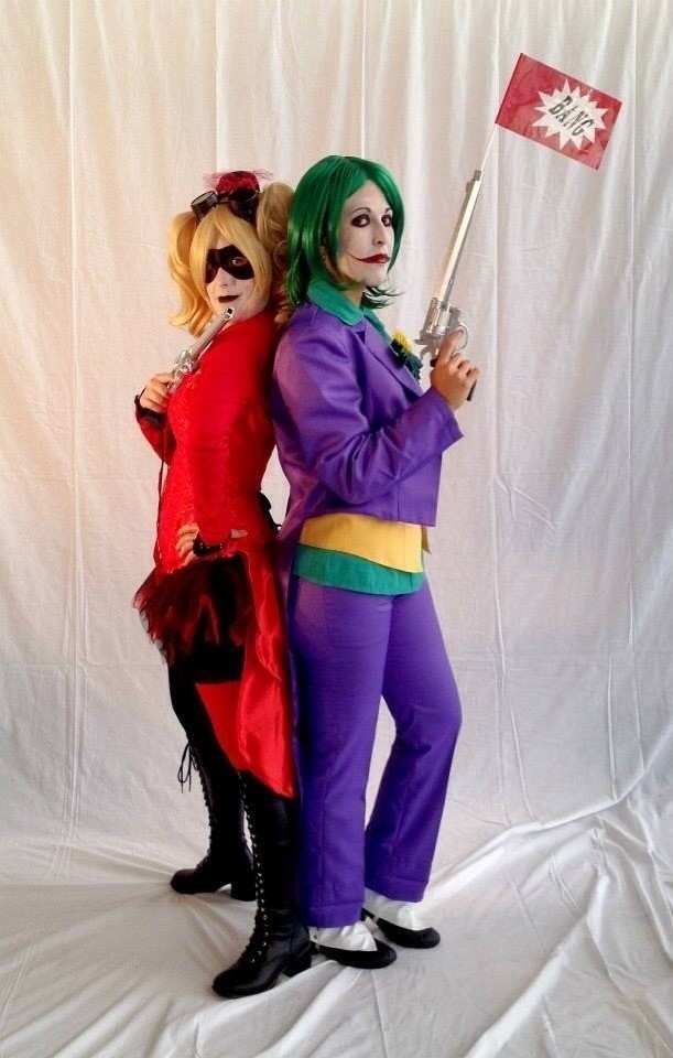 Joker lady & Harley Quinn