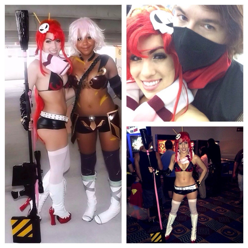 Me as Yoko from Gurren Lagann! And friends:) Entire costume and gun made by me! Instagram: iamn0tavampire