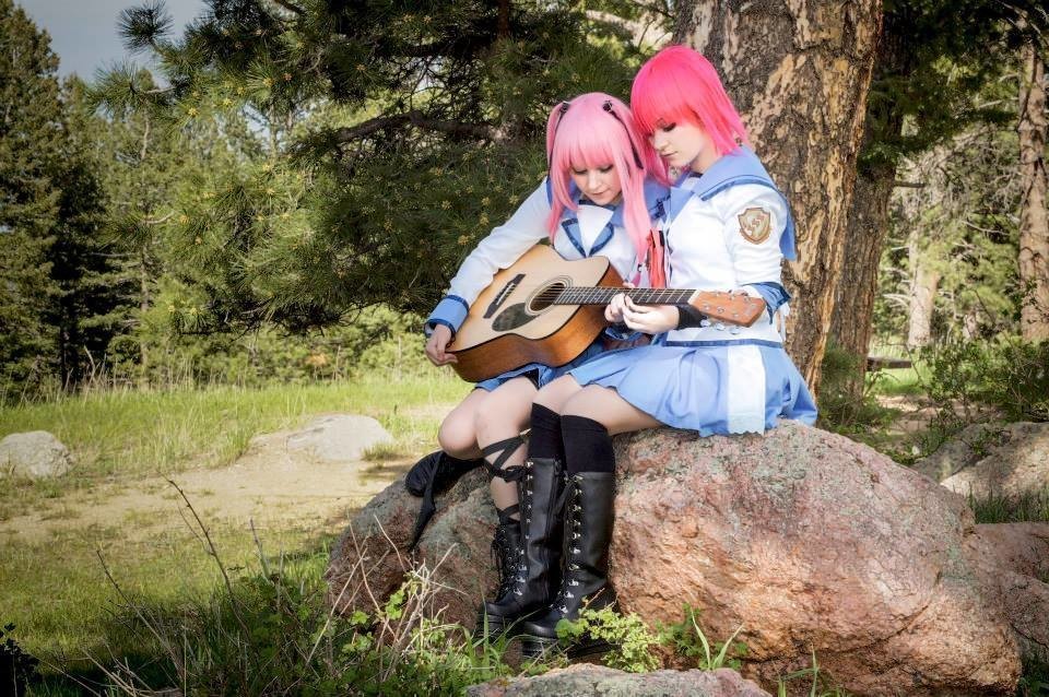 Yui and Iwasawa from Angel Beats